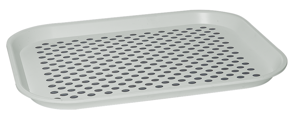 Таця IRAK PLASTIK 35х45 см Серый (5852kmd)